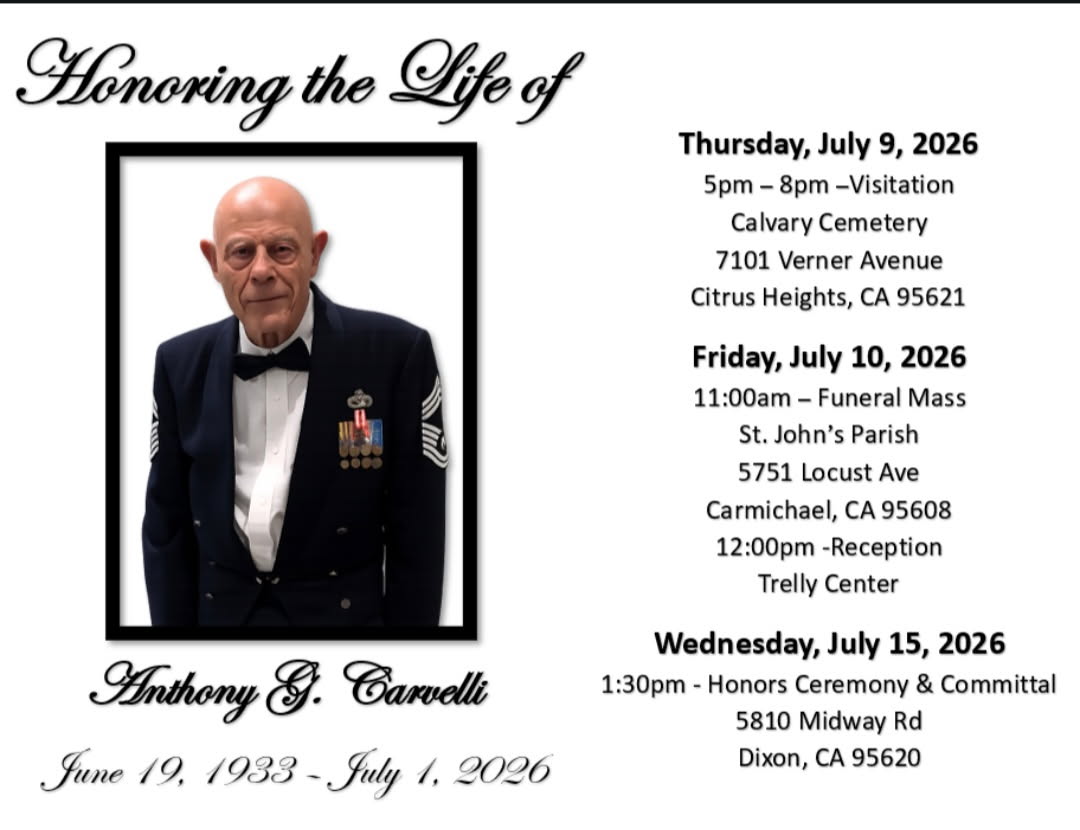 Honoring the Life of Brother Tony Carvelli
